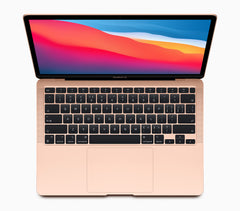 Apple MacBook Air 13.3-inch – M1, 8GB RAM, 256GB SSD – Rose Gold.
