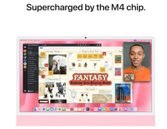 NEW IN Box Apple M4 chip with 10-core CPU, 10-core GPU, 24-inch 24 GB ram 512 SSD Blue.