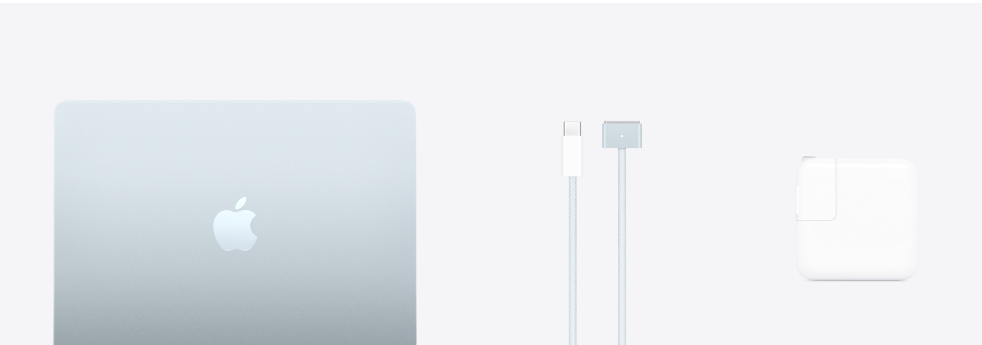 Apple MacBook Air 13-inch 2025, M4 Chip, 16GB RAM, 256GB SSD, Like New , Sky Blue.