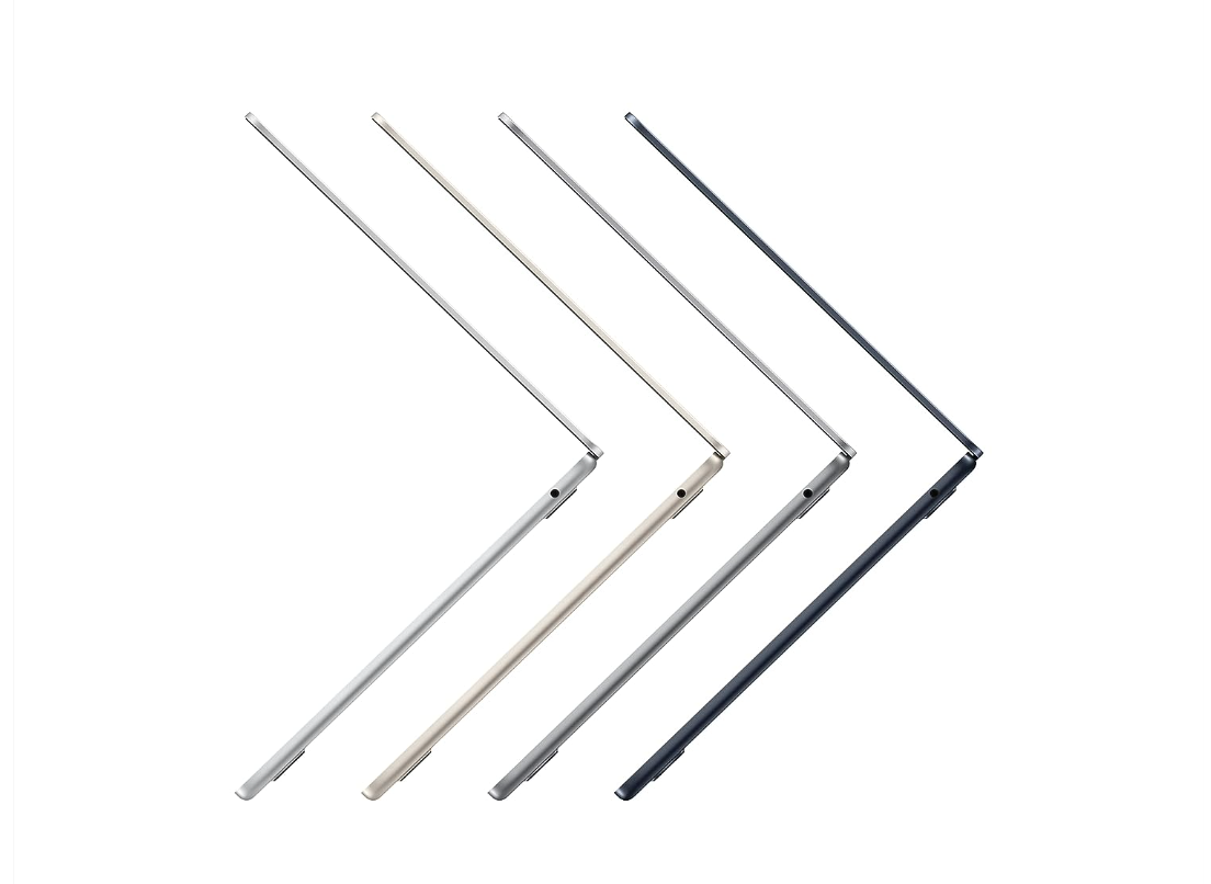 Apple 2022 13-inch MacBook Air Laptop with M2 chip 256GB SSD SSD 8GB Ram (SILVER) Renewed.