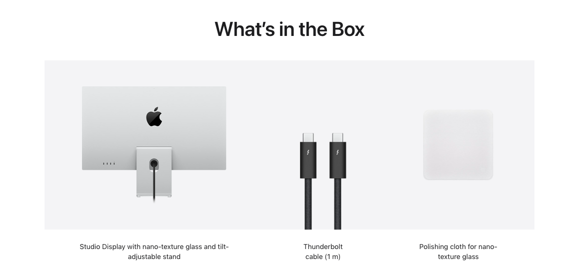 Apple Studio Display featuring advanced Nano-Texture Glass for enhanced visual clarity and reduced glare