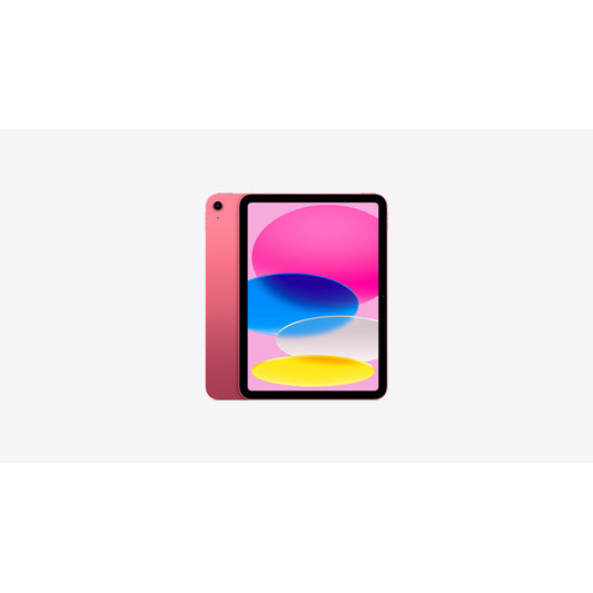 Apple iPad 10th gen 64GB Wi-Fi Pink — front and back