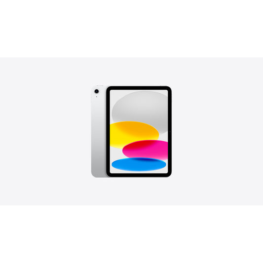 Apple iPad (10th generation) 64GB Wi-Fi, Silver — front and back