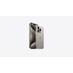 iPhone 15 Pro titanium design (Natural Titanium shown)