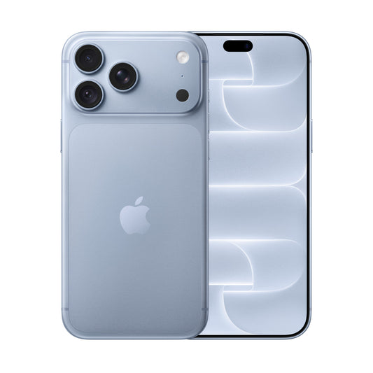 Apple iPhone 18 Pro Max 2TB Glacier AT&T — front and back