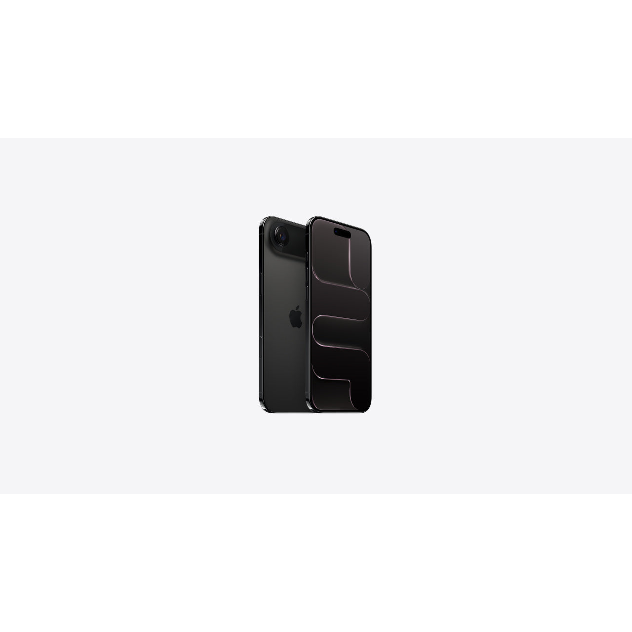 Apple iPhone Air 256GB Space Black Unlocked — front and back