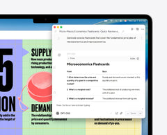 MacBook Air displaying Apple Intelligence apps