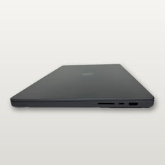 Actual MacPro-LA unit — Apple MacBook Pro 16-inch M3 Max, 36GB RAM, 1TB SSD, Space Black — right side ports: SDXC, Thunderbolt, HDMI