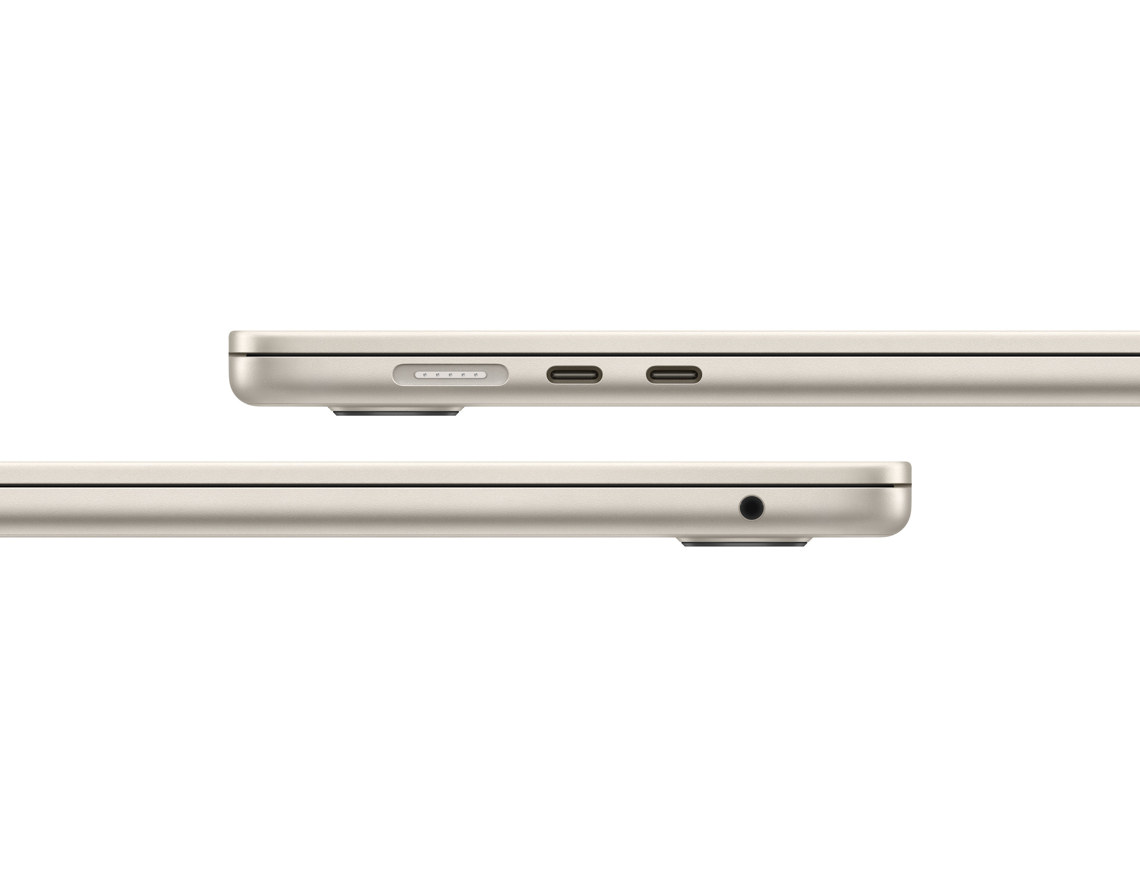 Apple MacBook Air 15-inch M3, 8GB RAM, 256GB SSD, Starlight — keyboard view