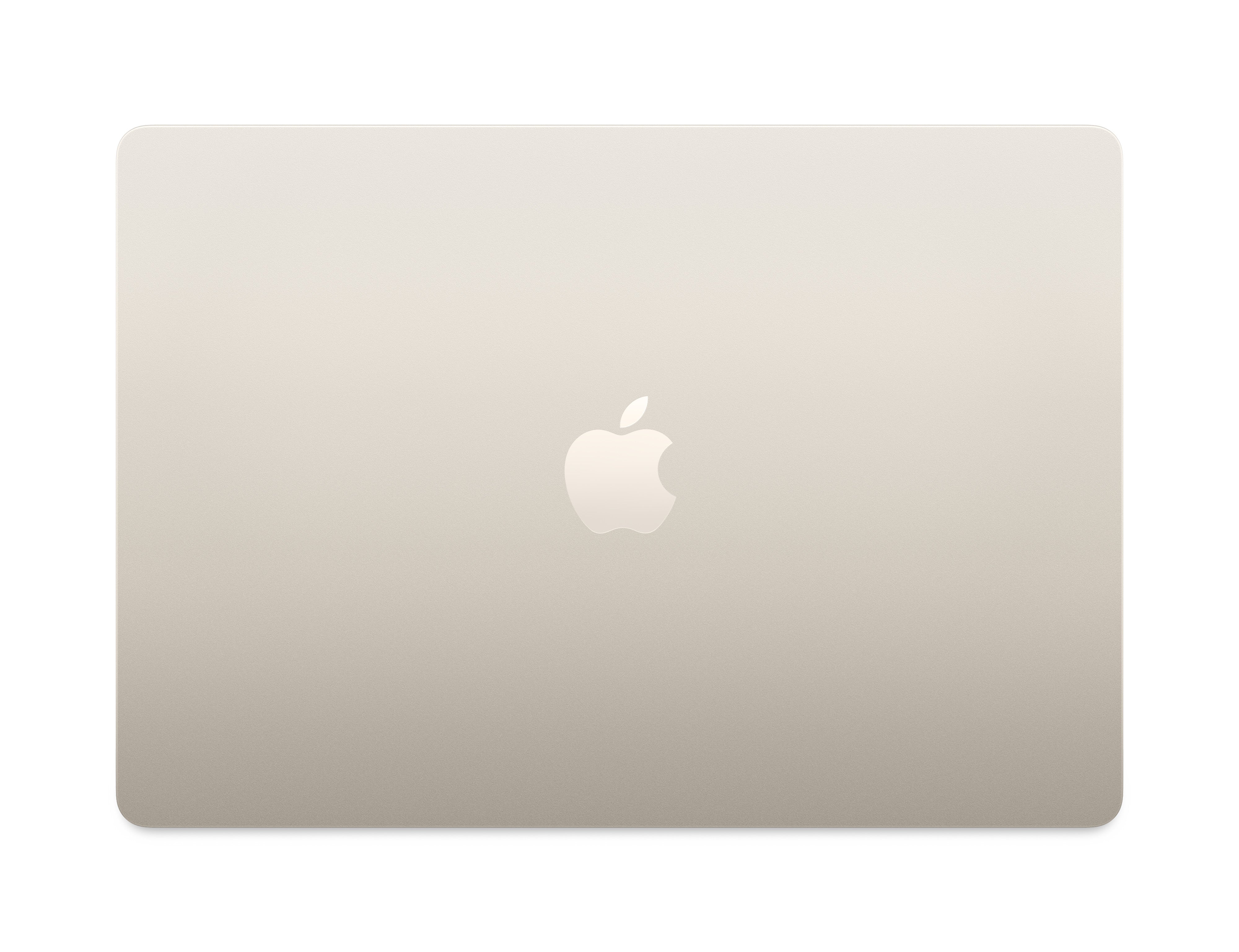 Apple MacBook Air 15-inch M3, 8GB RAM, 256GB SSD, Starlight — open view