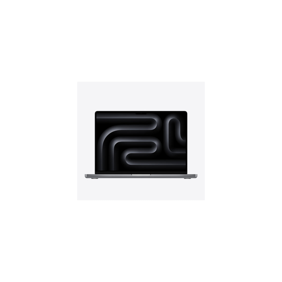Apple MacBook Pro 14-inch M3, 8GB RAM, 512GB SSD, Space Gray — front open