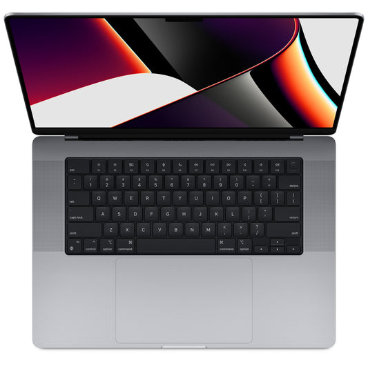 Apple MacBook Pro 16" M1 Pro 16GB 512GB Space Gray — front view