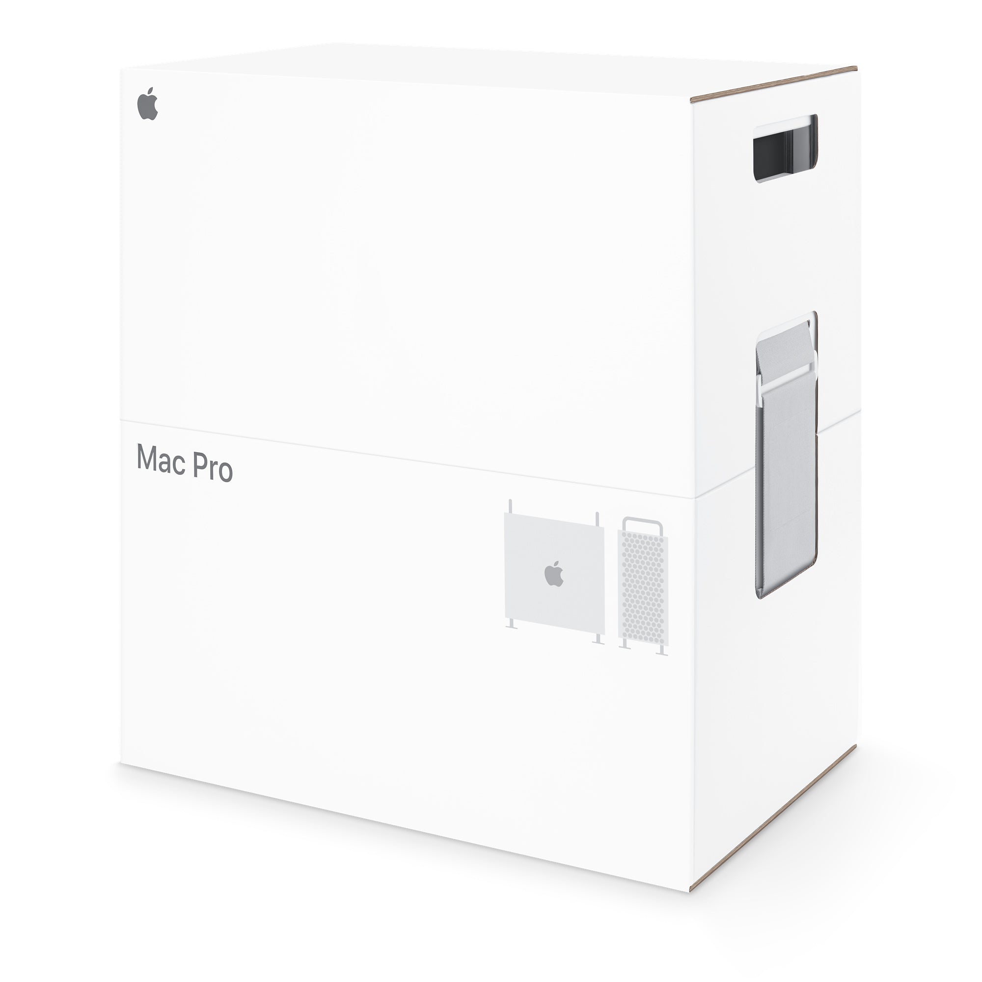 Mac Pro (2019) stainless steel frame and aluminum housing