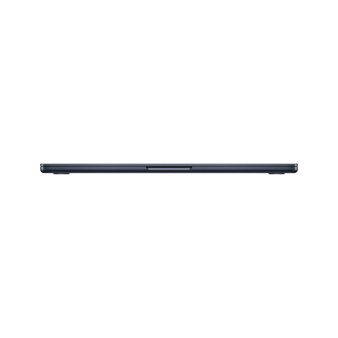 Apple MacBook Air 13-inch M2, 8GB RAM, 256GB SSD, Midnight — closed, front edge