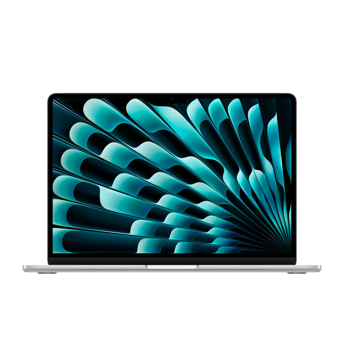 Apple MacBook Air 13-inch M5, 16GB RAM, 512GB SSD, Silver — front view