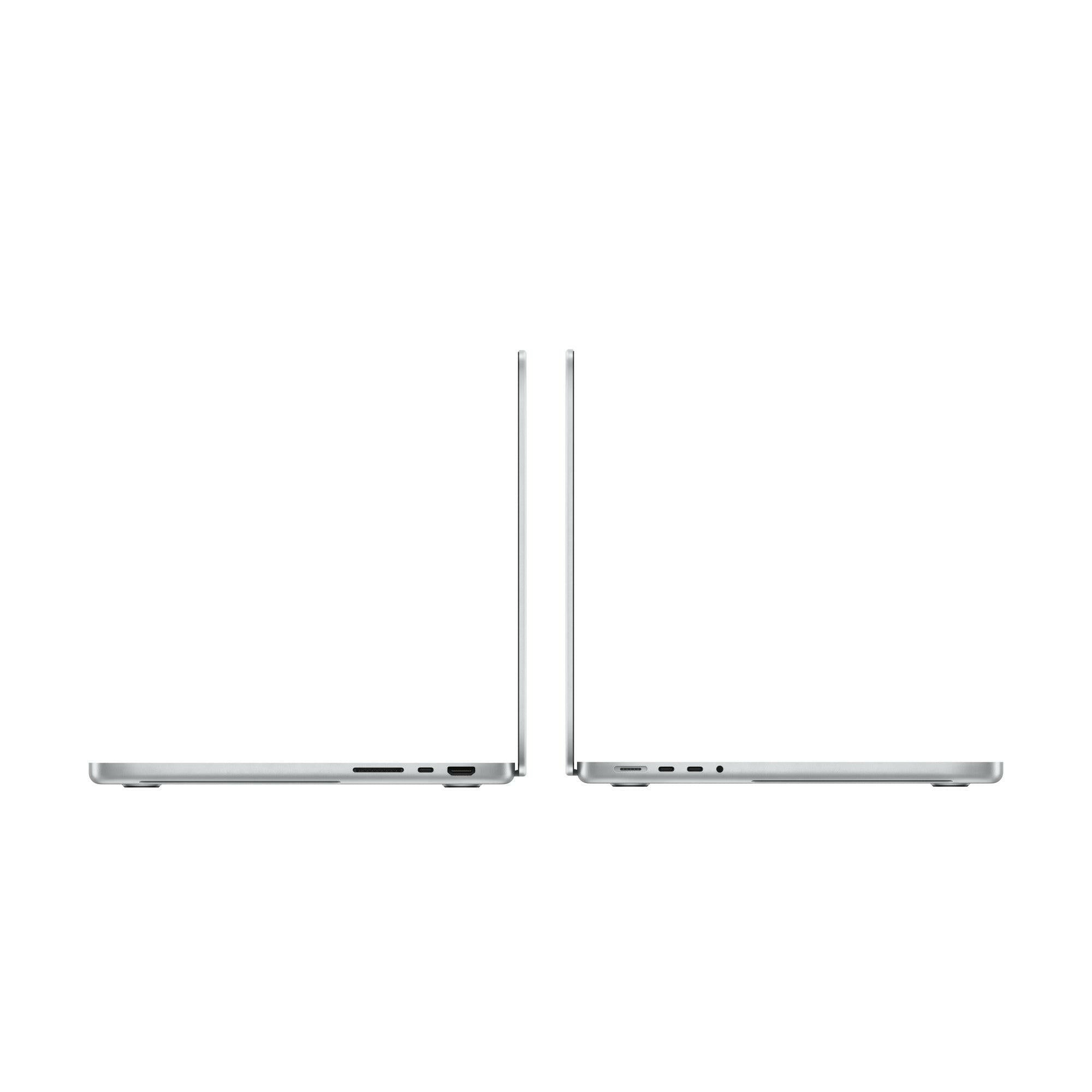 14-inch MacBook Pro Apple M3 Pro Chip with 11‑Core CPU and 14‑Core GPU - Silver(Apple Care + Till March 2026) Open Box.