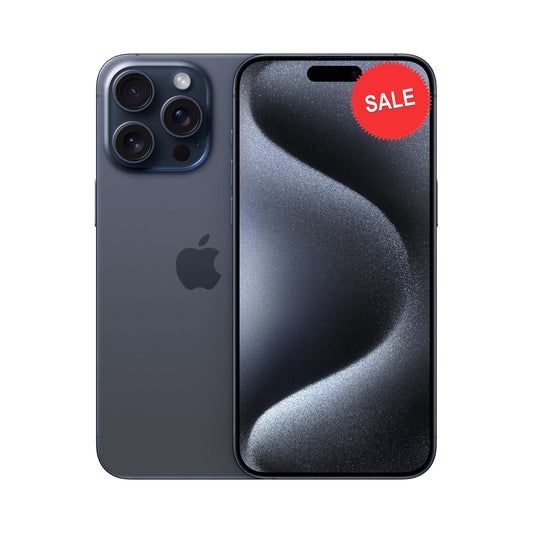 Apple iPhone 15 Pro Max 512GB Blue Titanium, Unlocked | 1-Year Warranty | Free 2-Day Shipping