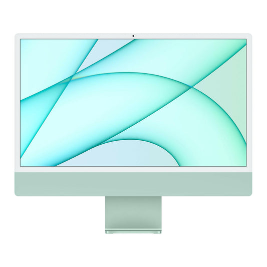 24-inch iMac Apple M1 Chip with 8‑Core CPU and 7‑Core GPU - Green 8GB Ram 256SSD Open Box (Green) Apple Imac 24 Refurbished.
