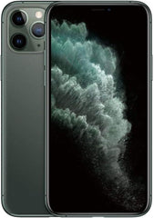 Apple iPhone 11 Pro, US Version, 256GB, Space Gray - Unlocked (Renewed) Midnight Green