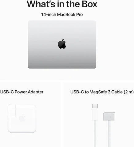 2025 Apple MacBook Pro (2024) – 14-inch, M4 Chip, 16GB RAM, 1TB SSD, Silver 1 Year Warranty