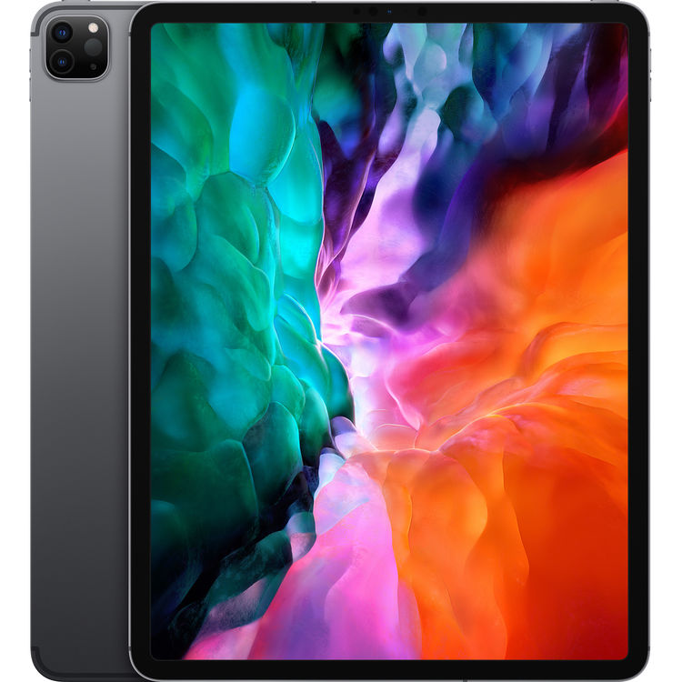 Apple iPad Pro 12.9-inch 4th Generation 512GB Wi-Fi + Cellular Space Gray front view