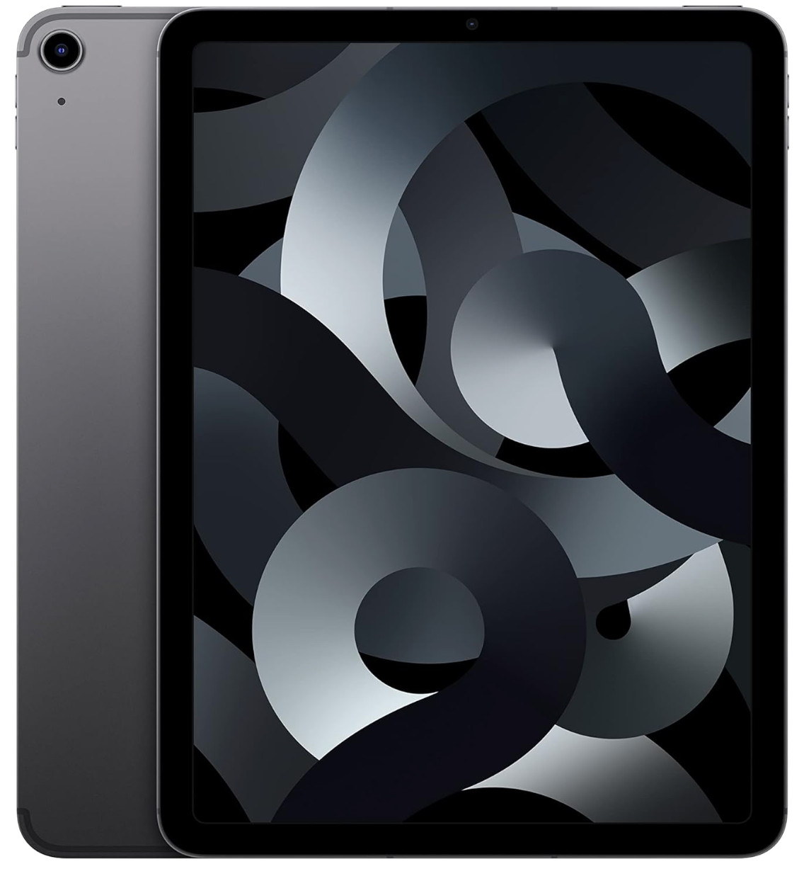 Apple iPad Air 10.9-inch (5th generation) (64 GB) (Wi-Fi+ Cellular) (Space Grey) Renewed.