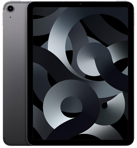 Apple iPad Air 10.9-inch (5th generation) (64 GB) (Wi-Fi+ Cellular) (Space Grey) Renewed.