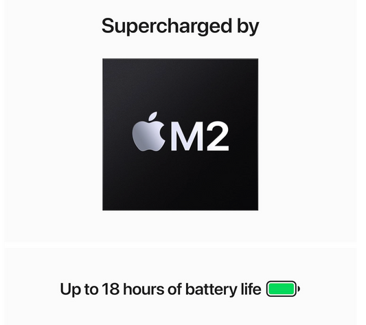 Apple 2023 MacBook Air Laptop with M2 chip: 15.3-inch 8GB Ram 256GB SSD , Renewed.