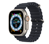 Apple Watch Ultra GPS + Cellular, 49mm Titanium Case with Midnight Black Ocean Band