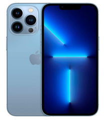 Apple iPhone 13 Pro, 128GB, Sierra Blue - Unlocked (Renewed).