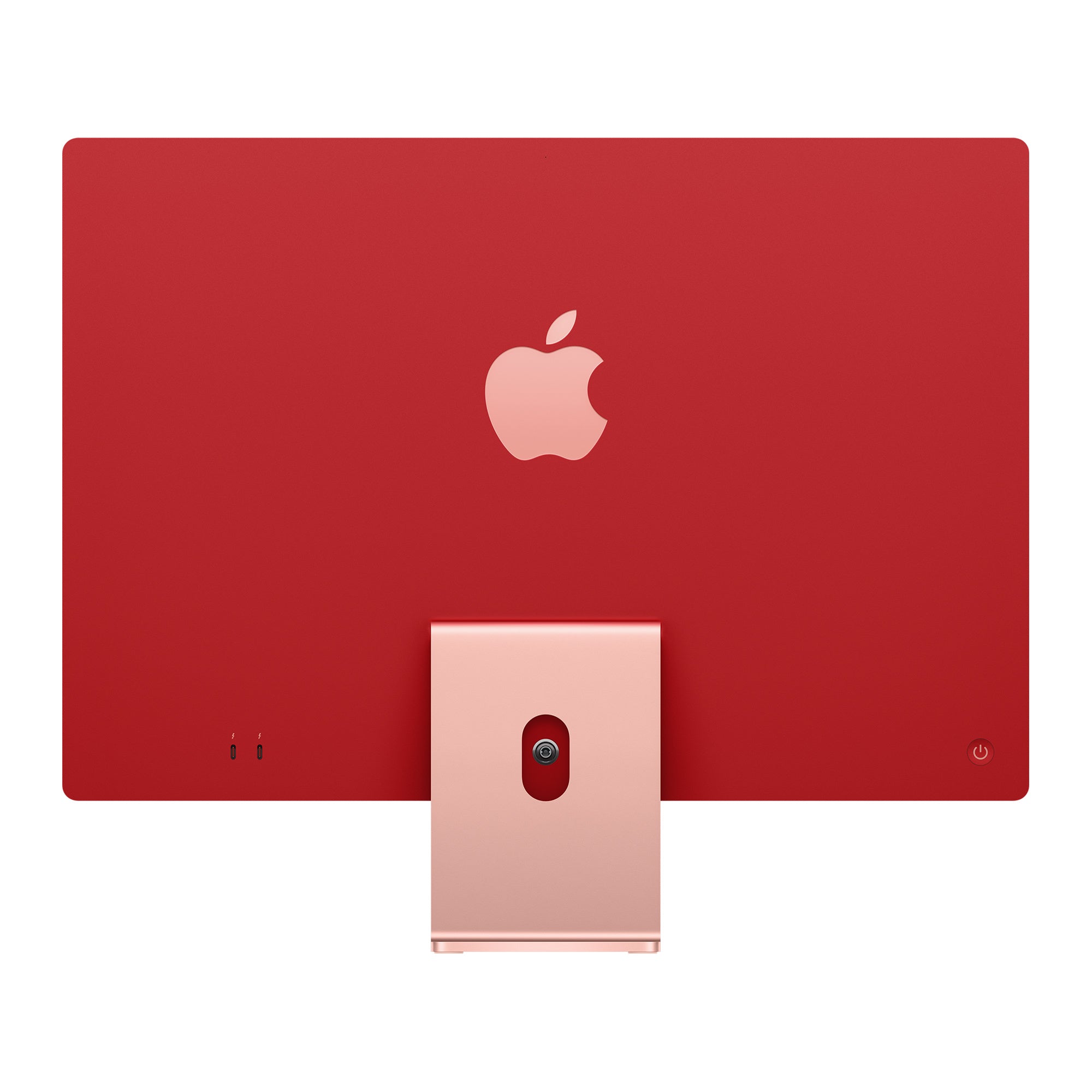 Apple iMac 24-inch M1 16GB RAM, 1TB SSD, (Pink) 1 year Warranty back panel view