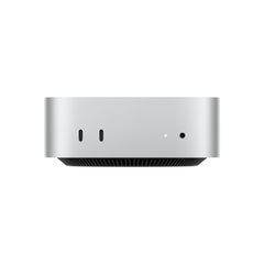 Apple Mac mini: Apple M4 chip, 16GB RAM, 256GB SSD - Silver side front view