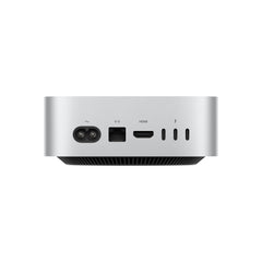 Apple Mac mini: Apple M4 chip, 16GB RAM, 256GB SSD - Silver front view