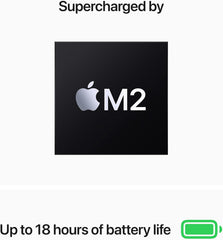 Apple MacBook Air 13-inch (2023, M2, 16GB RAM, 1TB SSD) Starlight battery