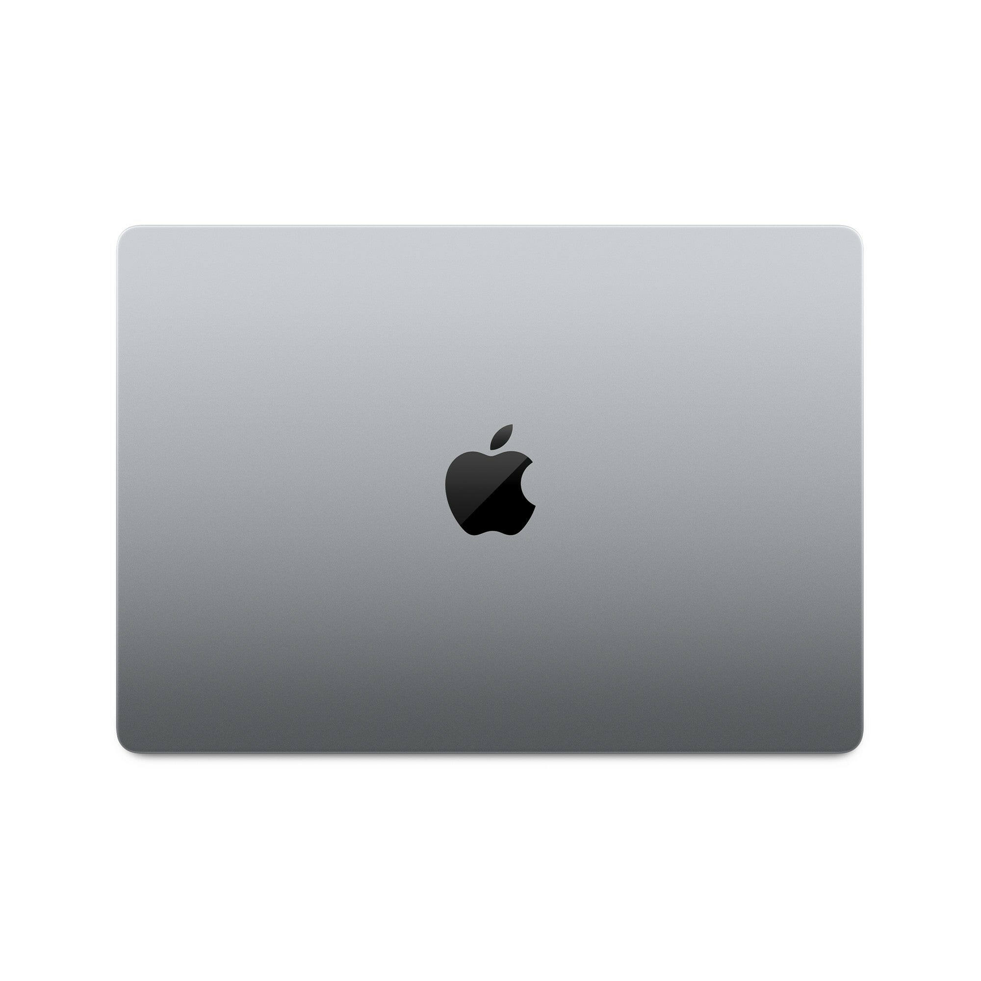 Apple MacBook Pro 14-inch M1 Pro in Space Gray — closed top view