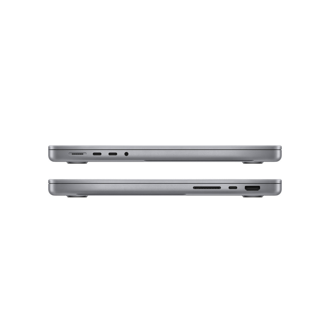 Apple MacBook Pro 16-inch – M2 Max, 96GB RAM, 4TB SSD – Space Gray side angle view