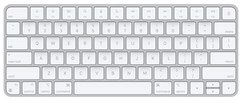 Apple Magic Keyboard 2, (Wireless) Silver (QWERTY English) (Renewed) front view with packaging