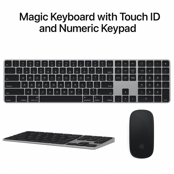 Apple Magic Keyboard + Mouse Combo – Secure & Wireless Apple Magic Keyboard + Mouse Combo – Secure & Wireless