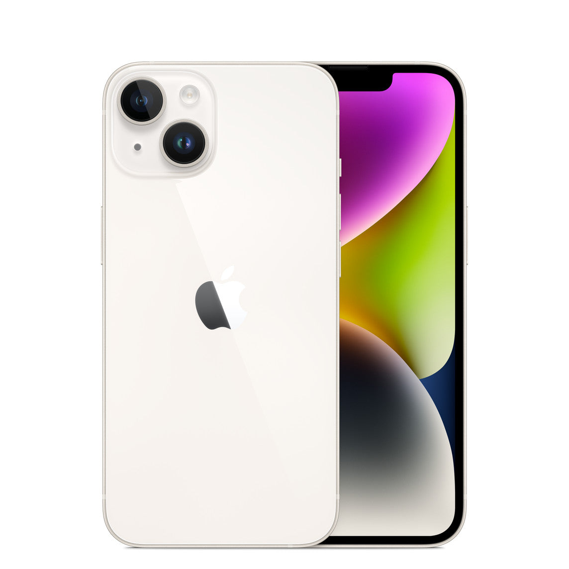 Apple iPhone 14 128GB Starlight, Midnight Verizon, Unlocked, Renewed.