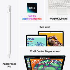 Apple iPad Air 13-inch M3 128GB Wi-Fi in Blue — view 2