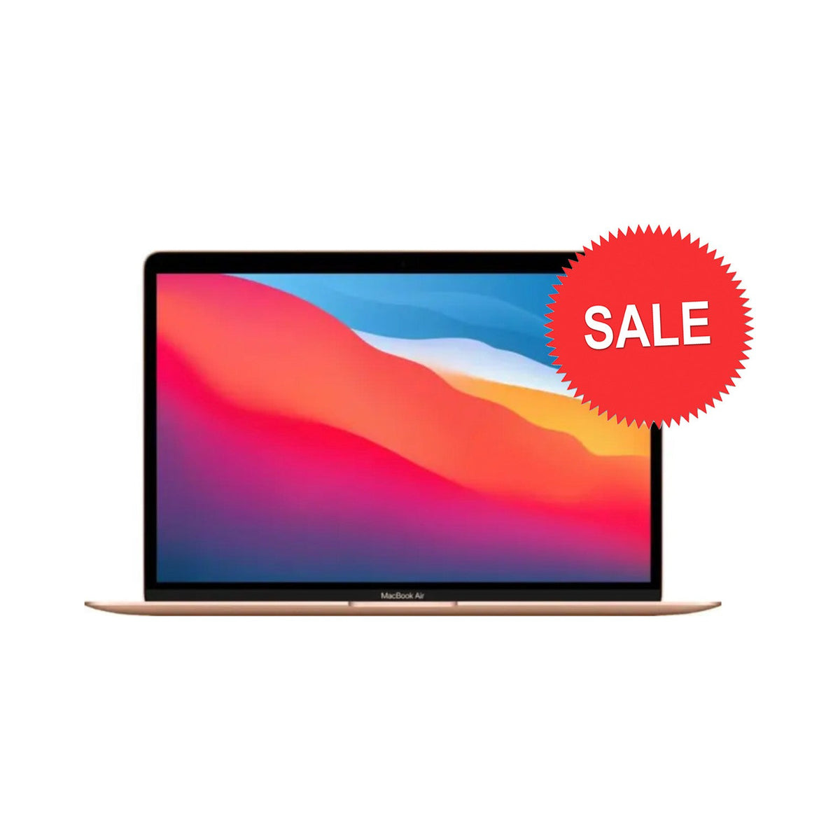 Apple MacBook Air (2020) 13.3-inch - M1 Chip, 8-Core CPU, 7-Core GPU, 8GB RAM, 256GB SSD - Rose Gold | 1-Year Warranty | Free 2-Day Shipping
