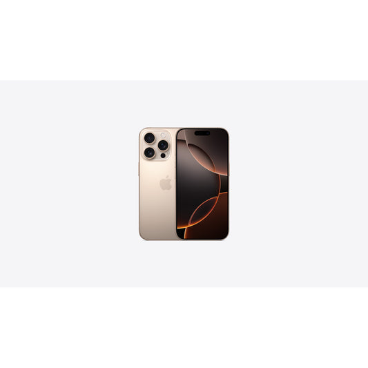 Apple iPhone 16 Pro 512GB Desert Titanium Unlocked — front and back