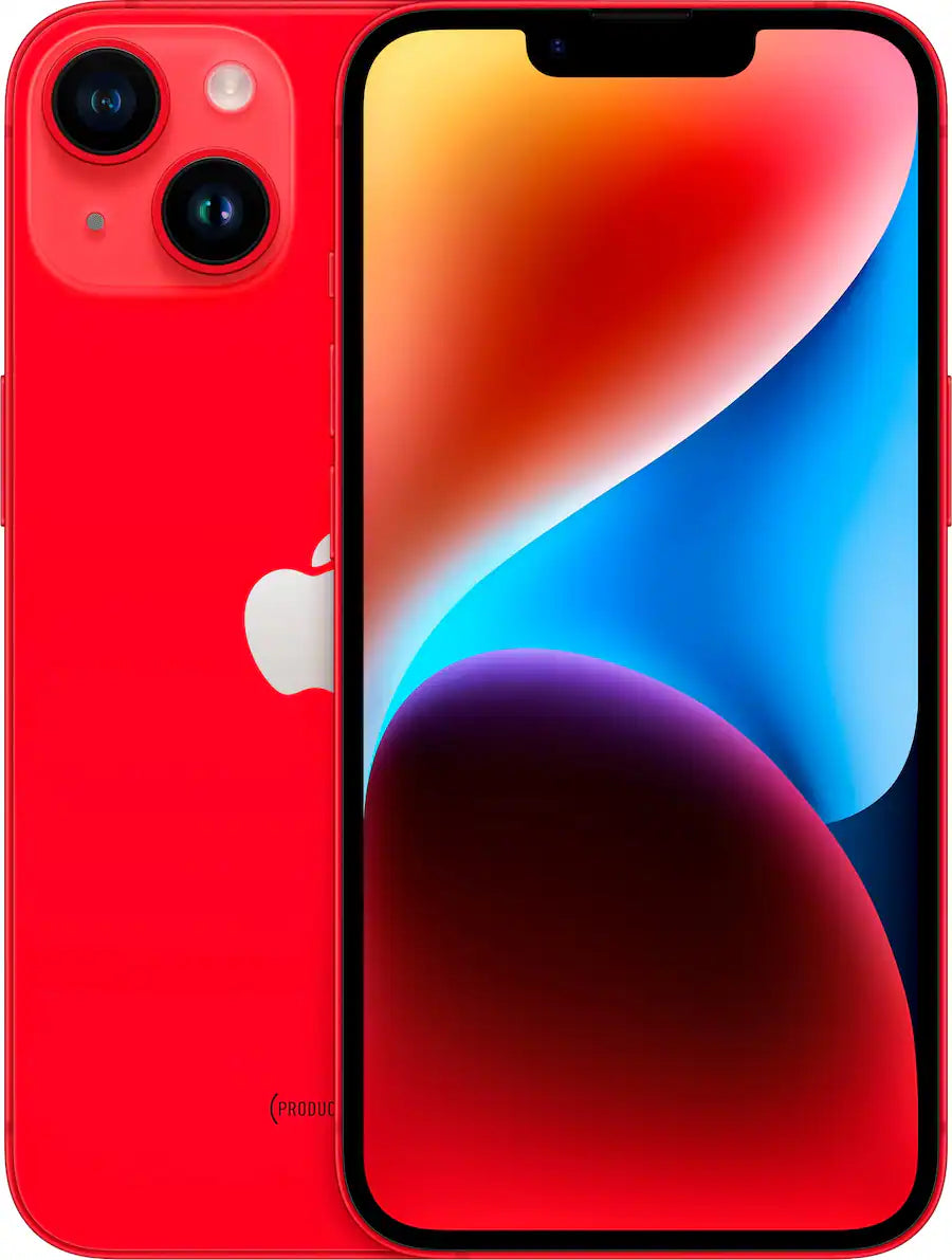 Apple iPhone 14 Plus 128GB Red| Unlocked | 1-Year Warranty | Free 2-Day Shipping