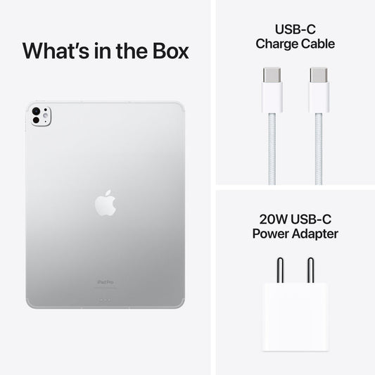 Apple iPad Pro 13-inch M4 Wi-Fi + Cellular 2TB in Silver — view 2