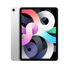 Apple iPad Air 10.9-inch A14, 64GB, Wi-Fi, Silver — front and back