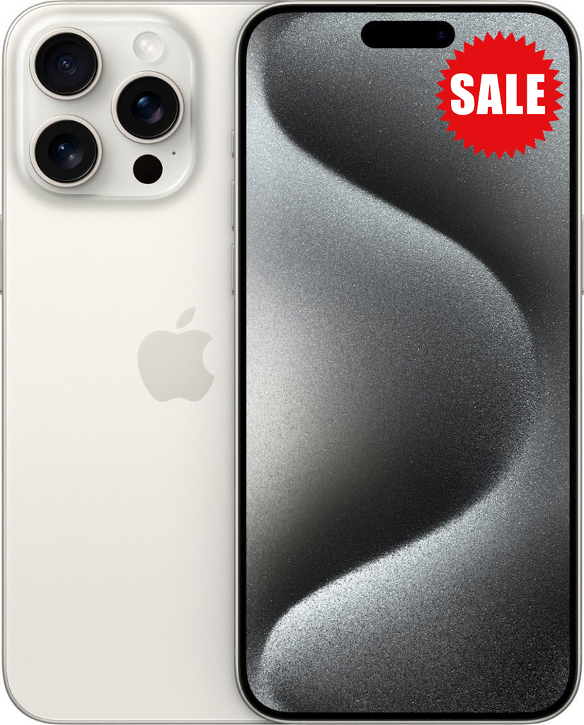 Apple iPhone 15 Pro Max 1TB Storage White Titanium,Unlocked | 1 Apple iPhone 15 Pro Max 1TB Storage White Titanium,Unlocked | 1