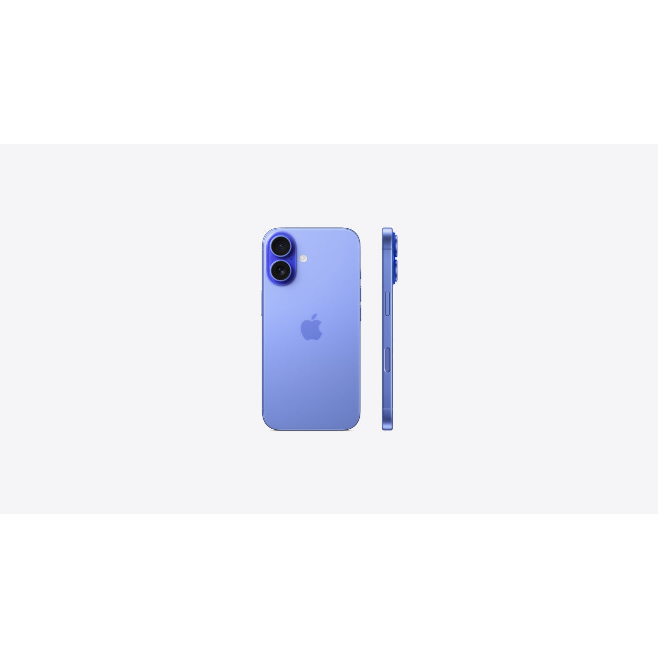 Apple iPhone 16 128GB Ultramarine — side profile