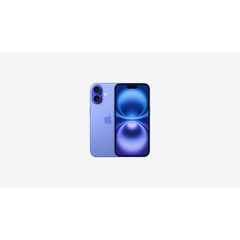 Apple iPhone 16 128GB Ultramarine Unlocked — front and back