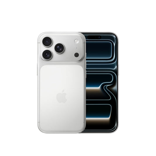 iPhone 17 Pro Silver front and back view