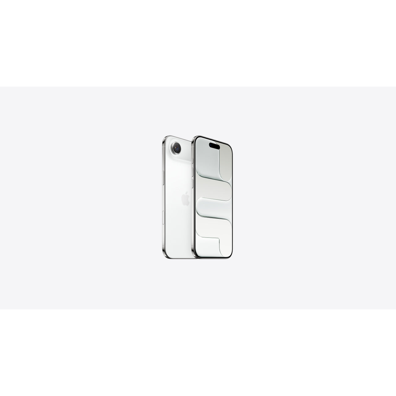 Apple iPhone Air 256GB Cloud White AT&T — front and back